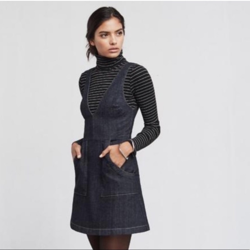 Reformation Ridley Denim Mini Dress